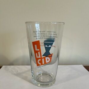 Lucid Brewing Pint Beer Glass